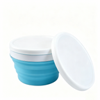 Silicone Folding Outdoor Instant Noodle Bowl/Food Storage Container