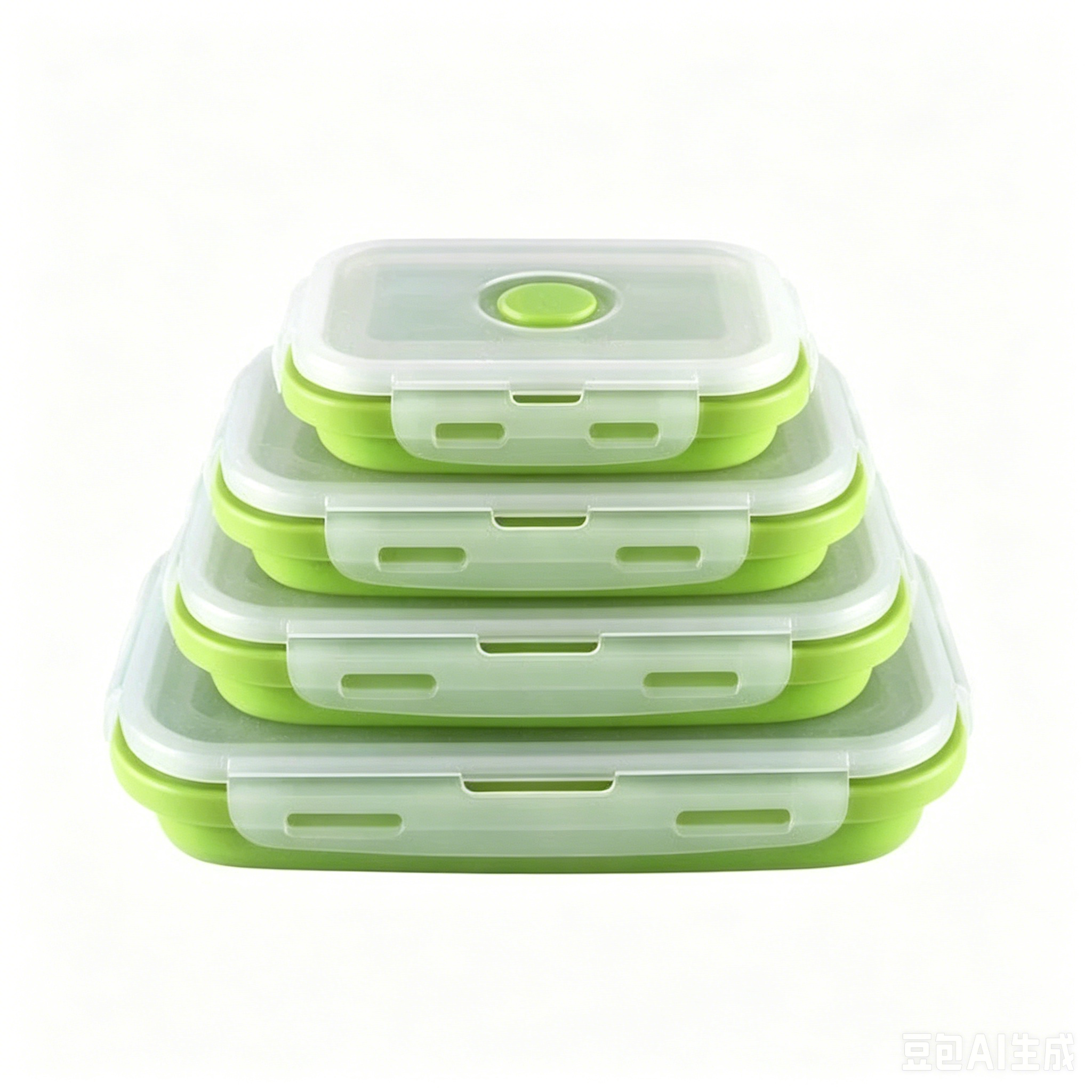 FoldFresh Silicone Bento Box
