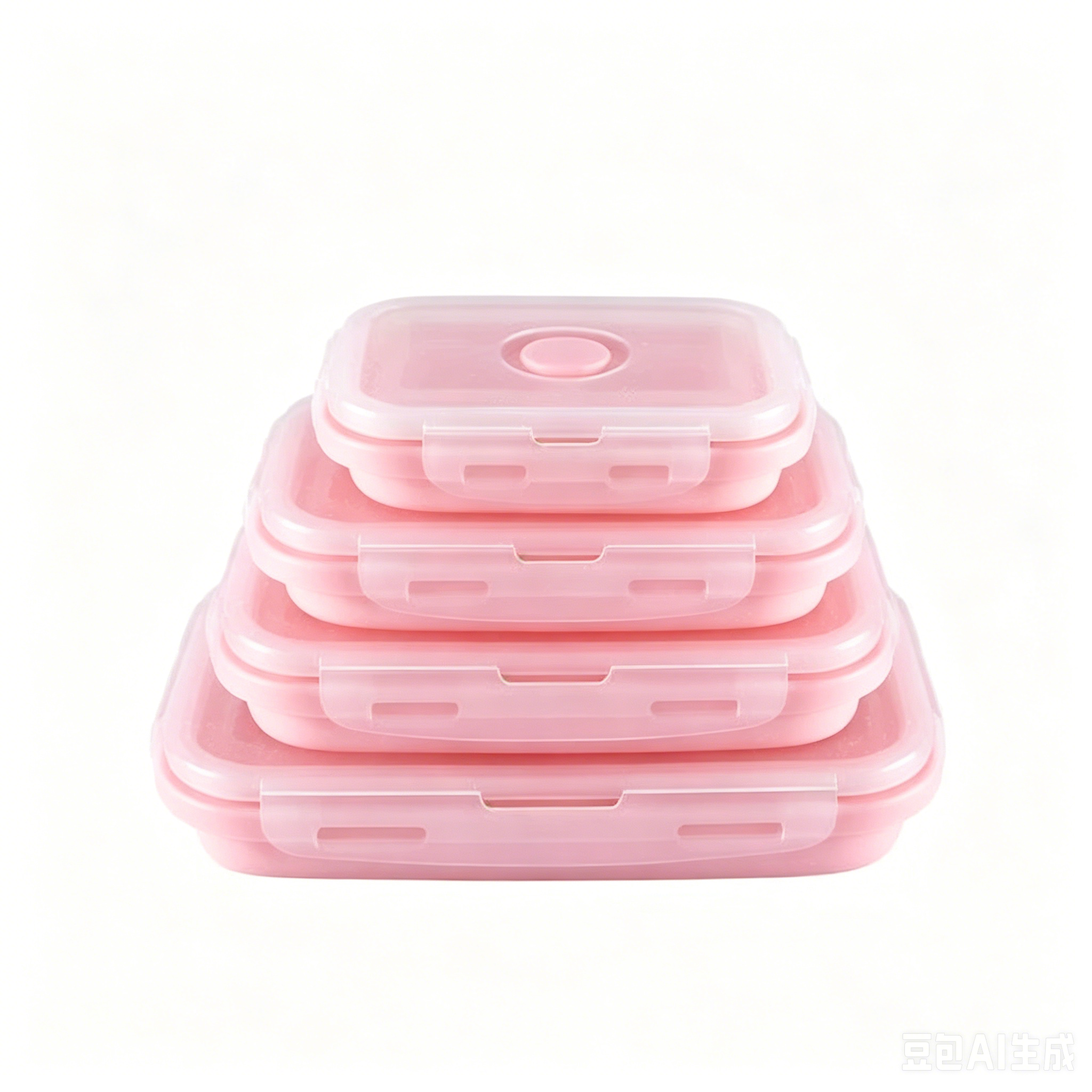 FoldFresh Silicone Bento Box