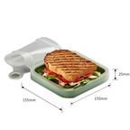 Portable sandwich toast lunch box