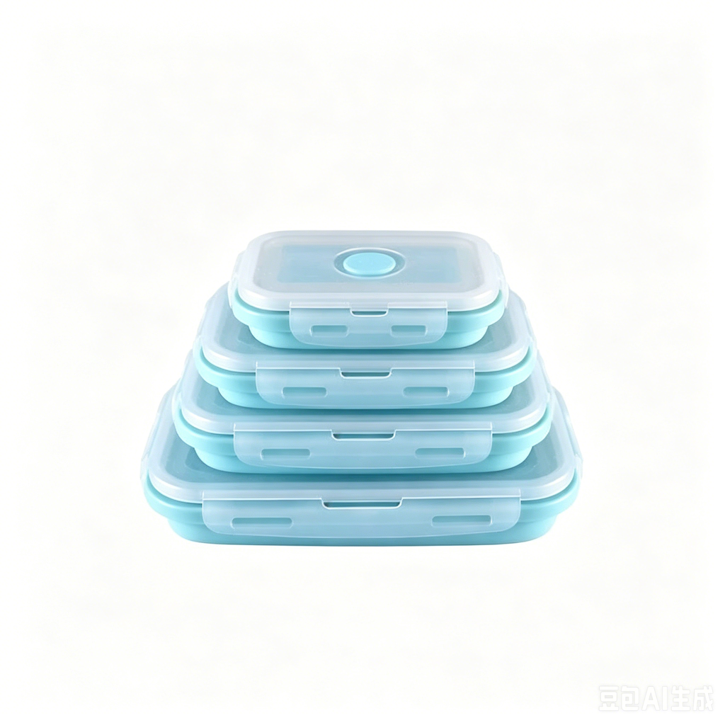 FoldFresh Silicone Bento Box