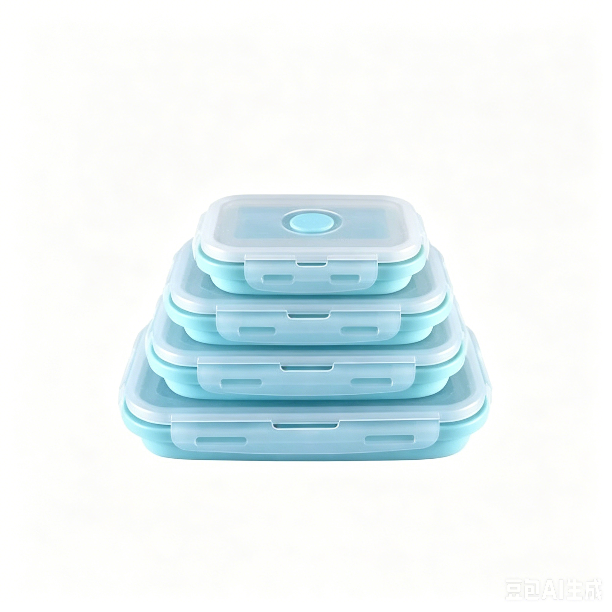 FoldFresh Silicone Bento Box