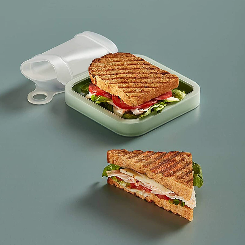 Portable sandwich toast lunch box